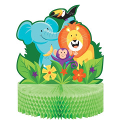 Centre de table Animaux de la Jungle - Anniversary House