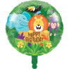 Ballon Aluminium Animaux de la Jungle - Anniversary House