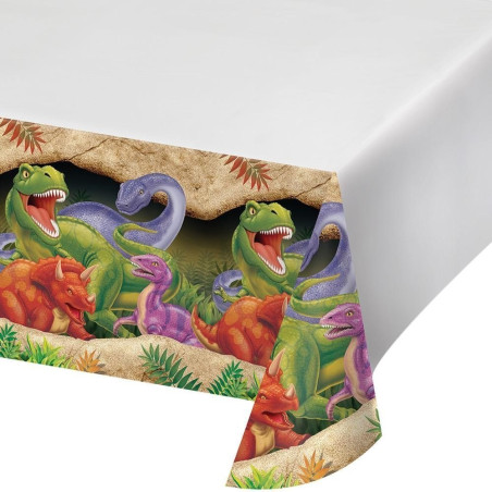 Nappe plastique Dino 1,37x2,59m - Anniversary House