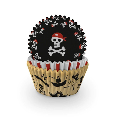 Caissette à cupcakes Pirates x75 - Anniversary House