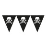 Guirlande Anniversaire Pirates tête de mort - Anniversary House
