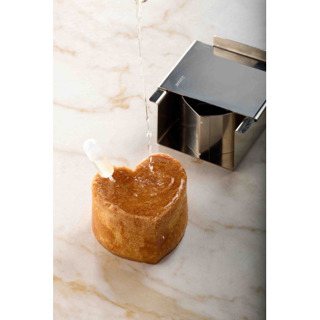 Moule Croissant Cœur 8x7x5cm - Pavoni