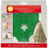 Kit Sapin Noel biscuit 3D - Wilton