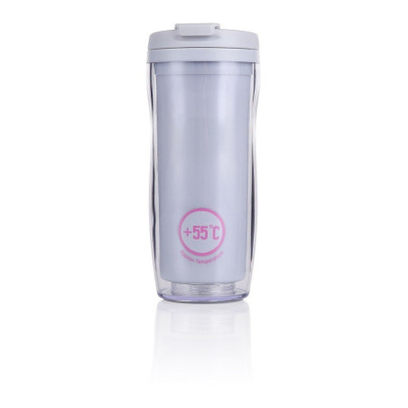 Mug isotherme Smart Mug Color Gris 330ml - Les Artistes Paris