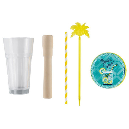 Coffret 2 verres Mojito - Derrière La Porte