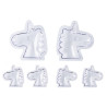 Moule à chocolat Licorne x6 - Mastrad