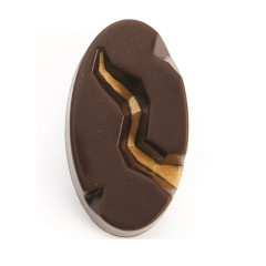 Moule chocolat oval Abyss - Pavoni Italia