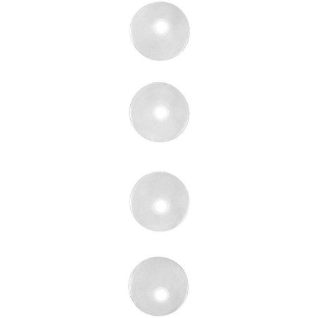 Douille ronde unie 8 jetable x4 - Wilton