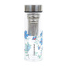 Théière en verre garden Par'tea 350ml fleurs - Yoko Design