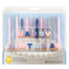Kit bougie anniversaire pastel x25 - Wilton