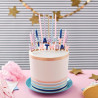 Kit bougie anniversaire pastel x25 - Wilton