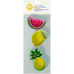 Emporte-pièce fruit tropical x3 - Wilton