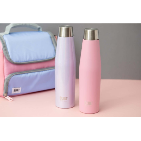 Bouteille isotherme Lilas irisé 540ml - Built
