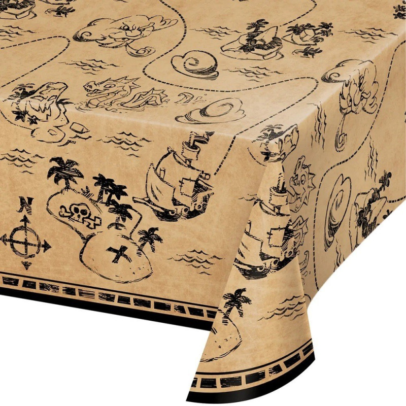 Nappe plastique Pirates 1,37x2,59m - Anniversary House