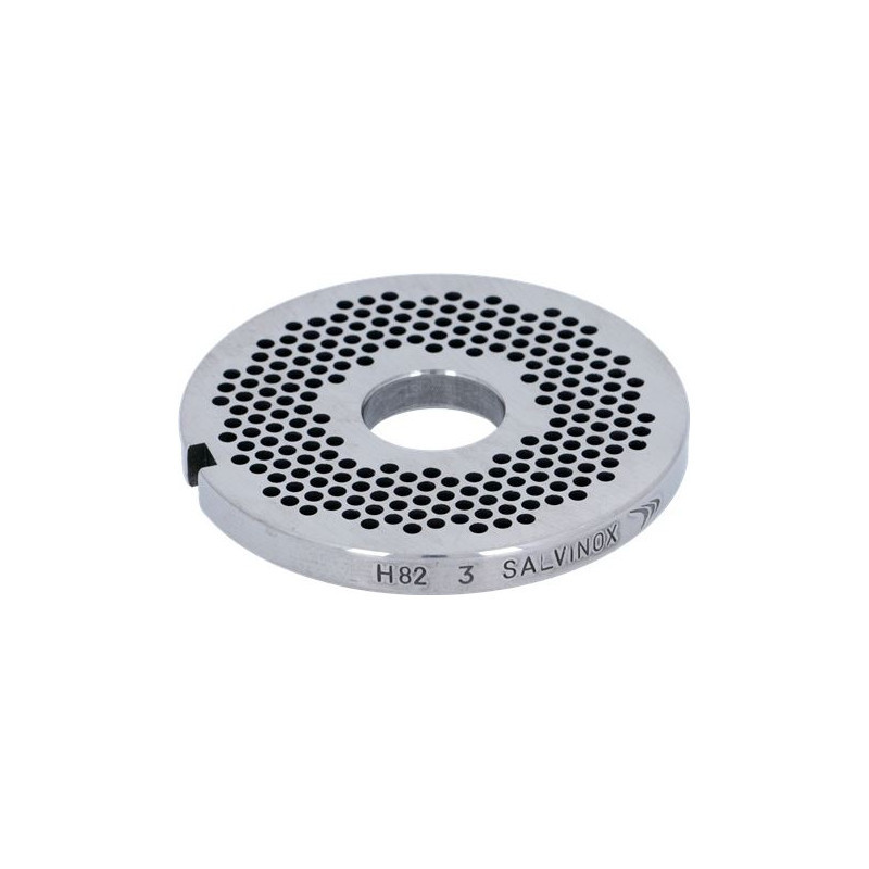 Plaque 2 mm H82 Unger encoche carrée pour hachoir à viande double ou triple coupe