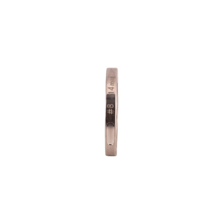 Grille 14 mm pour hachoir à viande électrique REBER type 8, en inox