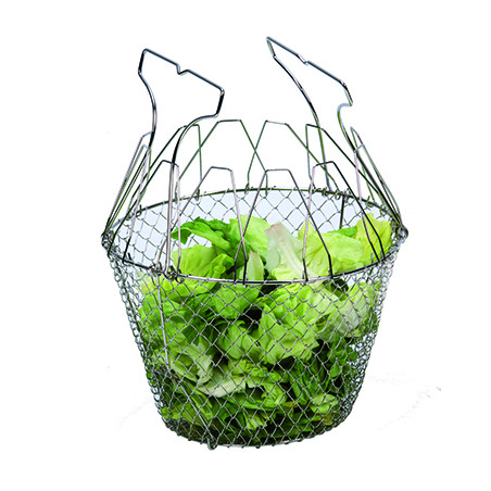 Panier à salade pliant