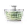 Essoreuse à salade transparente OXO 26 cm avec poussoir