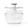 Essoreuse à salade transparente OXO 26 cm avec poussoir