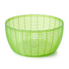 Essoreuse à salade OXO verte 26 cm avec poussoir ergonomique