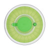 Essoreuse à salade OXO verte 26 cm avec poussoir ergonomique