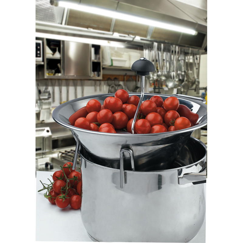 moulin à légumes inox diam.20 avec 3 grilles inox