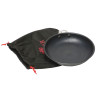 Poêle 24 cm en fonte d'aluminium antiadhésive induction sans queue