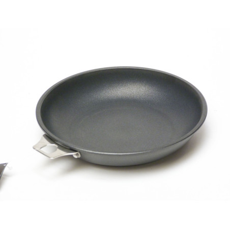 Poêle 24 cm en fonte d'aluminium antiadhésive induction sans queue