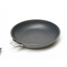 Poêle 24 cm en fonte d'aluminium antiadhésive induction sans queue