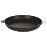 Poêle 32 cm en fonte d'alu antiadhésive induction avec contre poignée sans queue