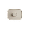 Couvercle blanc Argile pour plat à four rectangulaire 30 cm Ultime Emile Henry