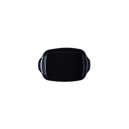Plat à four rectangulaire 42 cm céramique Ultime Emile Henry gris anthracite Fusain