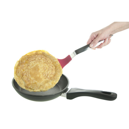 Spatule grand format inox et silicone