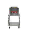 Chariot inox avec roulettes freinées pour machine sous vide à cloche 30 cm