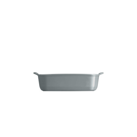 Plat à four céramique individuel 22 cm gris Perle le bon plat Emile Henry