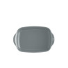 Plat à four céramique 30 cm gris Perle le bon plat Emile Henry