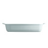 Grand plat à four céramique 42 cm bleu clair Ecume le bon plat Emile Henry