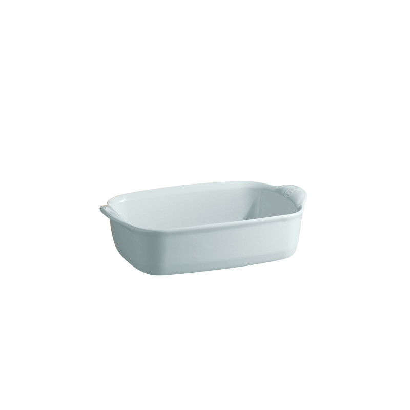 Plat à four céramique individuel 22 cm bleu clair Ecume le bon plat Emile Henry
