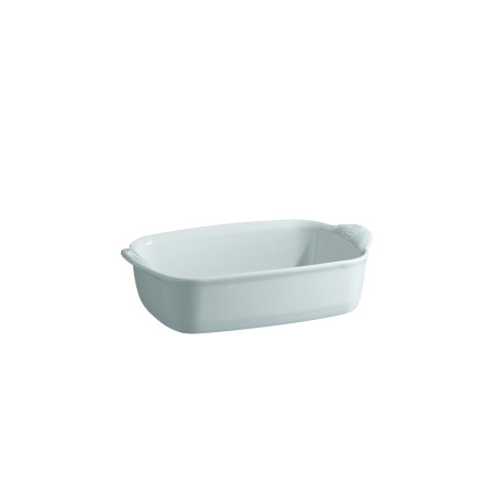 Plat à four céramique individuel 22 cm bleu clair Ecume le bon plat Emile Henry