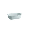 Plat à four céramique individuel 22 cm bleu clair Ecume le bon plat Emile Henry