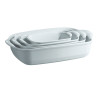 Grand plat à four céramique 42 cm bleu clair Ecume le bon plat Emile Henry