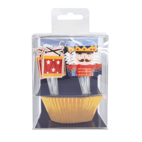 Caissette et cake topper Casse-Noisette x24 - ScrapCooking