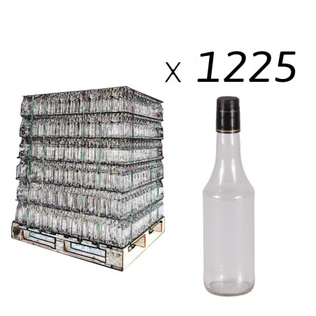 Bouteilles à sirop 1 l par palette de 1225