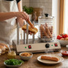Appareil à hot-dogs avec 4 plots chauffés - Bartscher