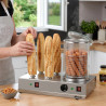 Appareil à hot-dogs avec 4 plots chauffés - Bartscher
