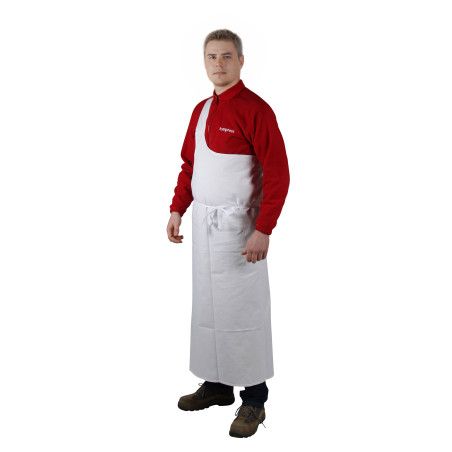 Tablier de boucher une épaule en coton