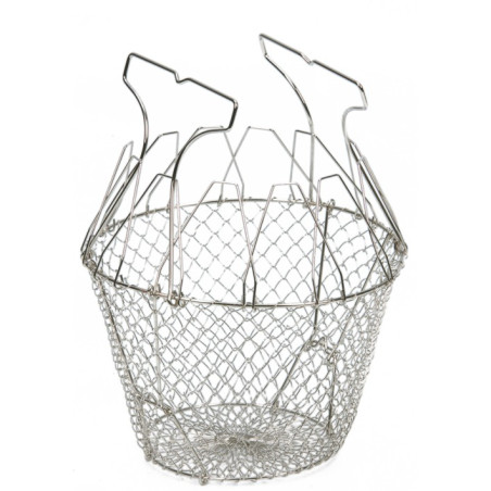 Panier à salade pliant