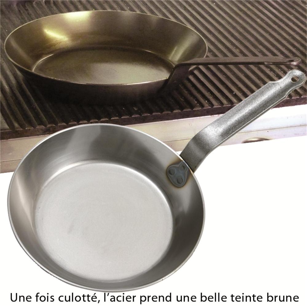 Poêle en aluminium anti-adhésive Chef Matfer Bourgeat. - BOURGEAT