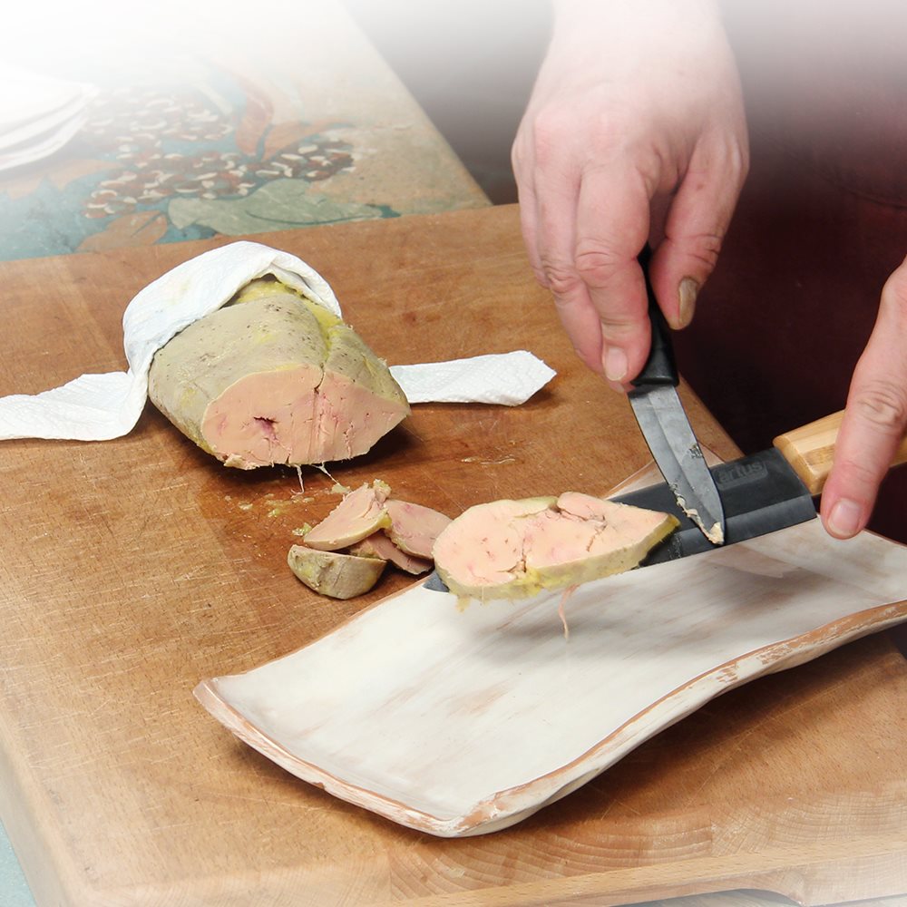 Foie gras à la coupe