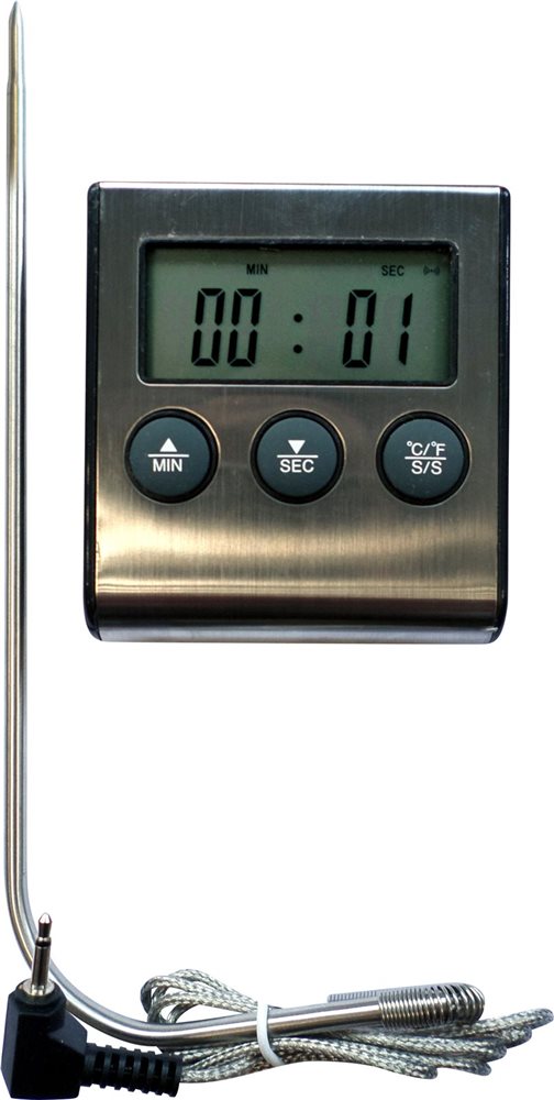 Thermomètre four avec sonde inox - Colichef